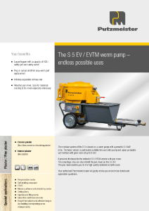 S5 EV / EVTM Brochure EN